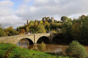 Ludlow Castle from the river